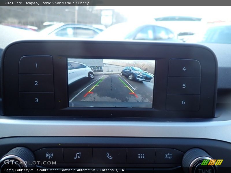 Iconic Silver Metallic / Ebony 2021 Ford Escape S