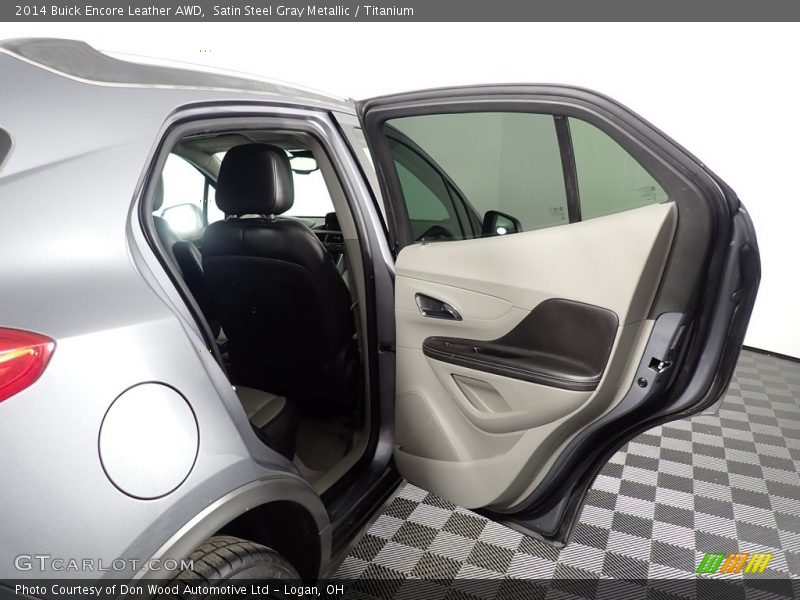Satin Steel Gray Metallic / Titanium 2014 Buick Encore Leather AWD