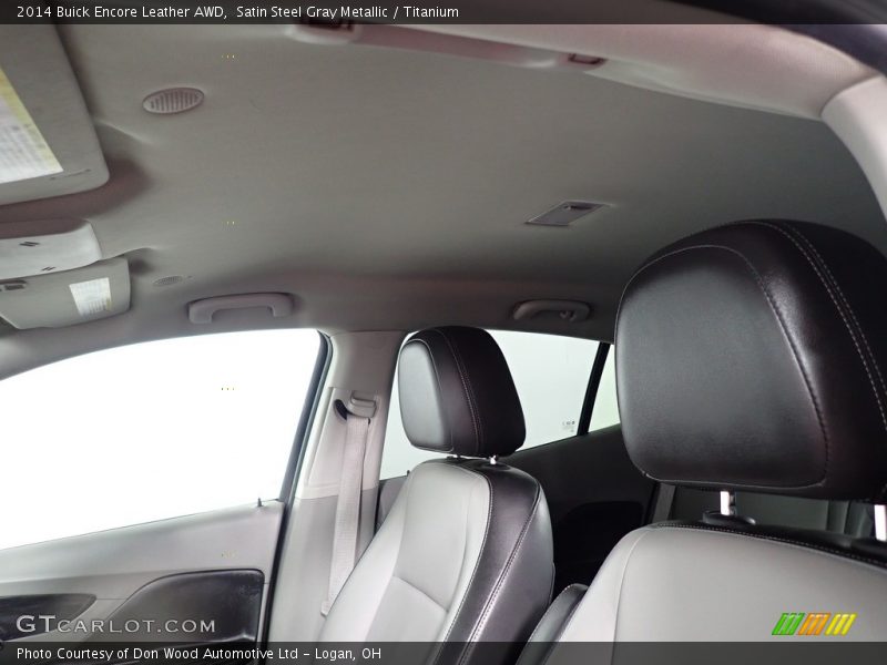 Satin Steel Gray Metallic / Titanium 2014 Buick Encore Leather AWD
