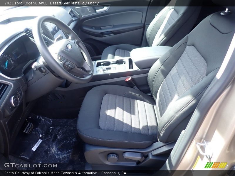 Front Seat of 2021 Edge SE AWD