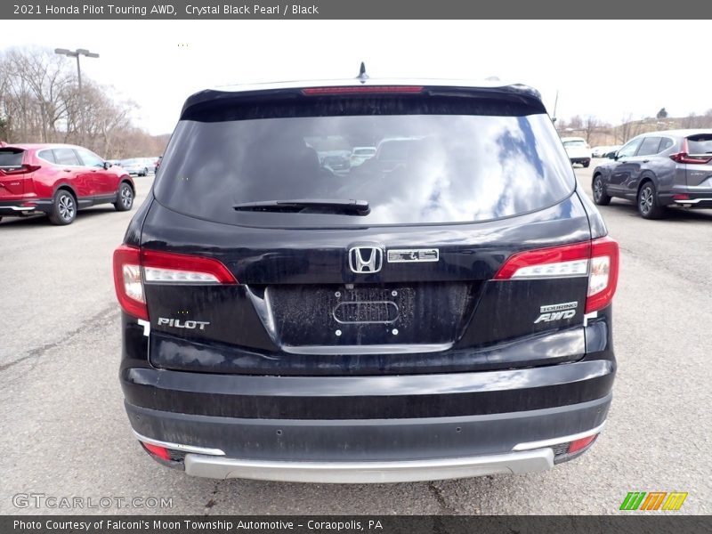 Crystal Black Pearl / Black 2021 Honda Pilot Touring AWD