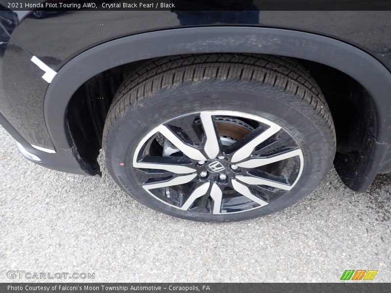 Crystal Black Pearl / Black 2021 Honda Pilot Touring AWD