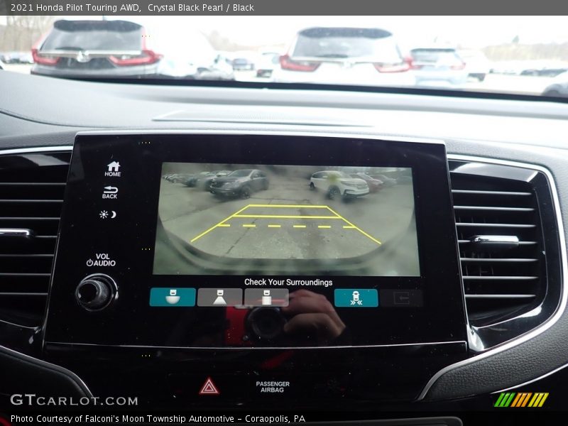 Crystal Black Pearl / Black 2021 Honda Pilot Touring AWD