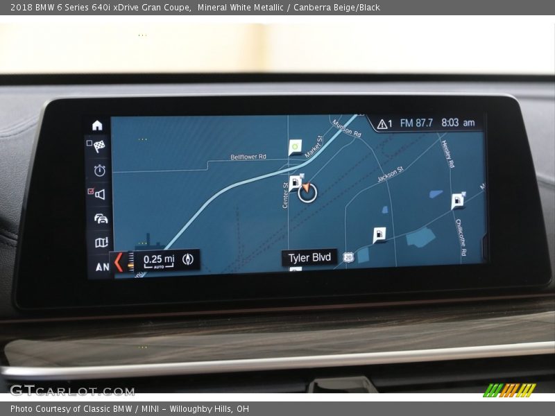 Navigation of 2018 6 Series 640i xDrive Gran Coupe
