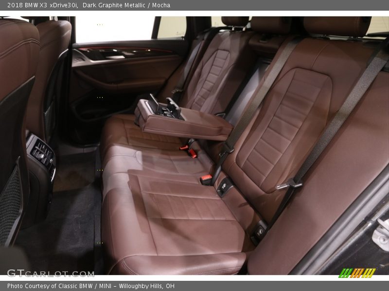 Dark Graphite Metallic / Mocha 2018 BMW X3 xDrive30i