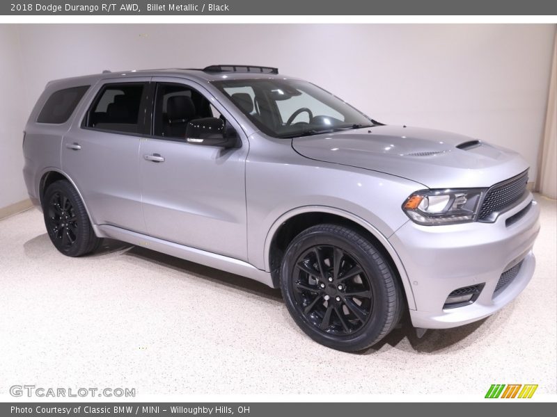 Billet Metallic / Black 2018 Dodge Durango R/T AWD