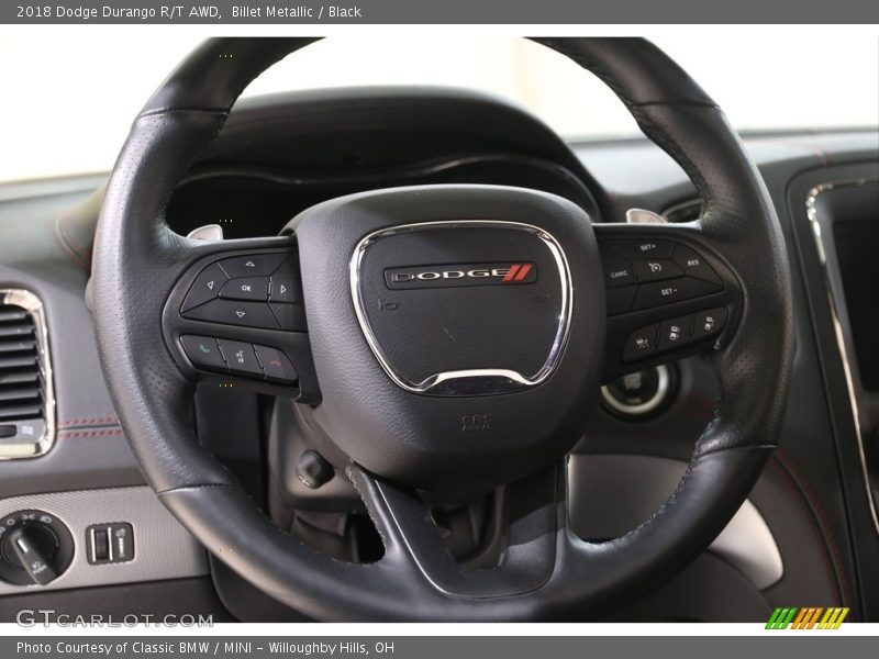 Billet Metallic / Black 2018 Dodge Durango R/T AWD