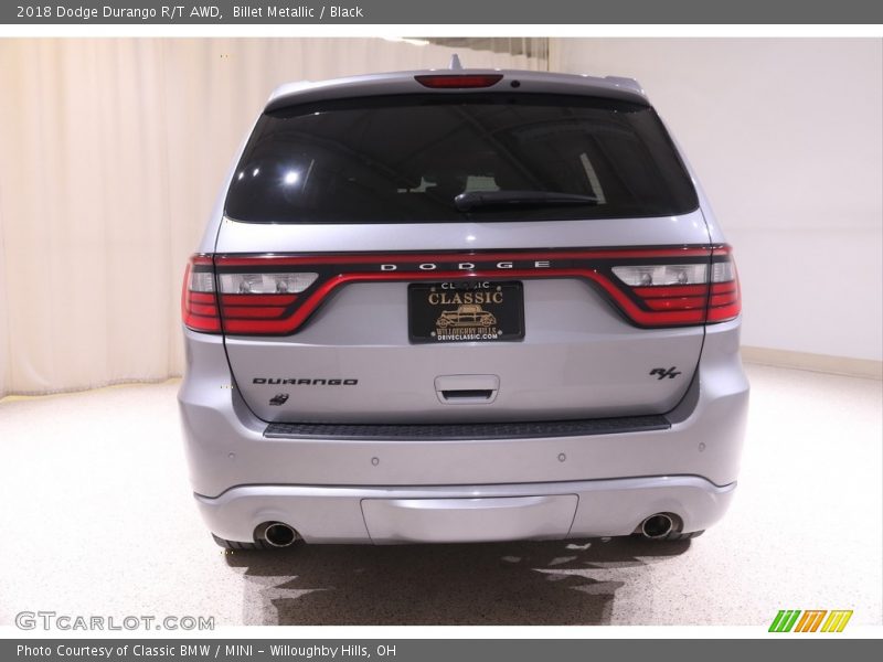 Billet Metallic / Black 2018 Dodge Durango R/T AWD