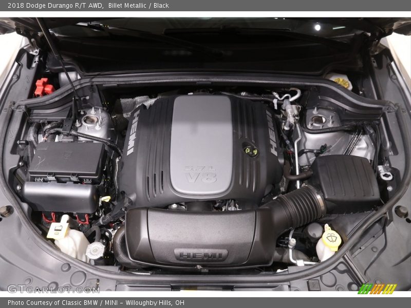 Billet Metallic / Black 2018 Dodge Durango R/T AWD
