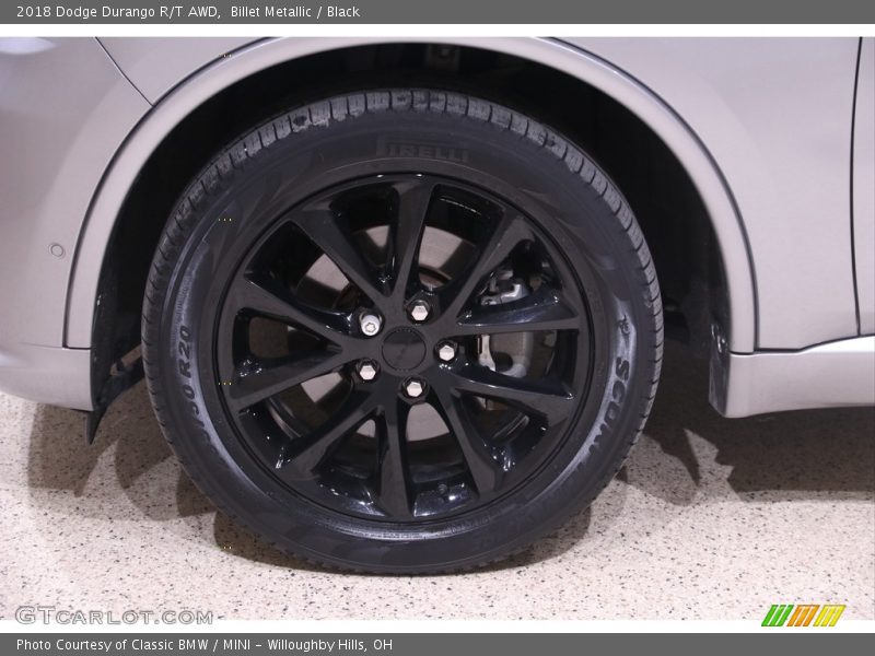 Billet Metallic / Black 2018 Dodge Durango R/T AWD
