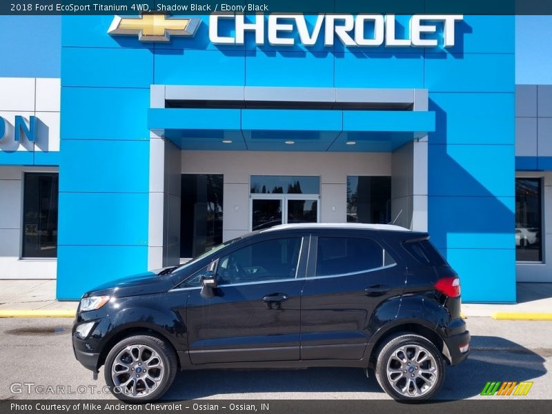 Shadow Black / Ebony Black 2018 Ford EcoSport Titanium 4WD