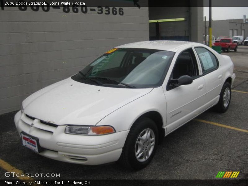 Stone White / Agate 2000 Dodge Stratus SE