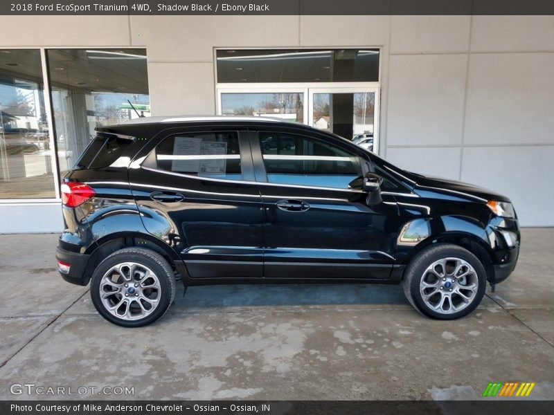 Shadow Black / Ebony Black 2018 Ford EcoSport Titanium 4WD