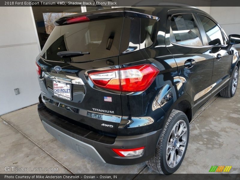 Shadow Black / Ebony Black 2018 Ford EcoSport Titanium 4WD