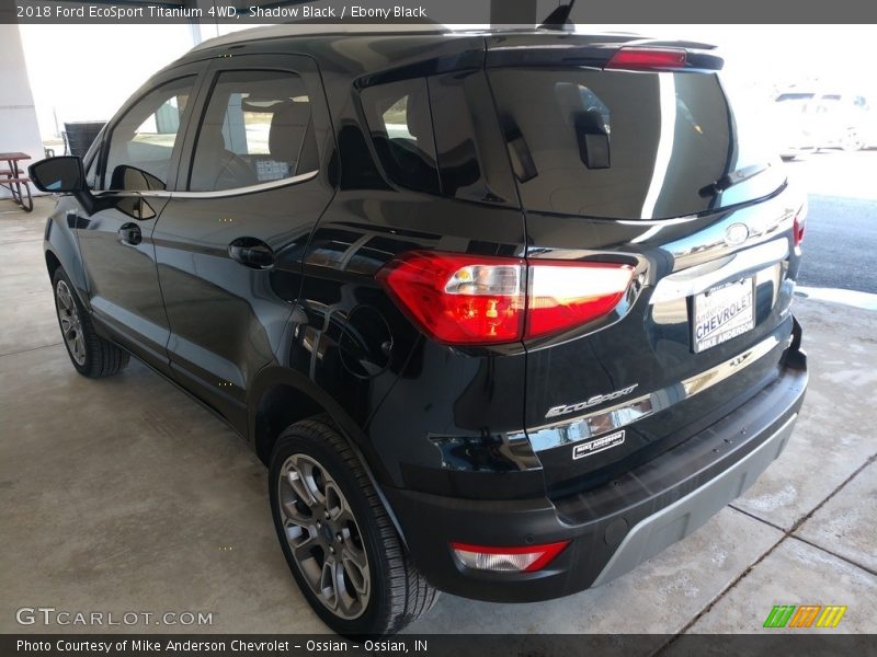 Shadow Black / Ebony Black 2018 Ford EcoSport Titanium 4WD