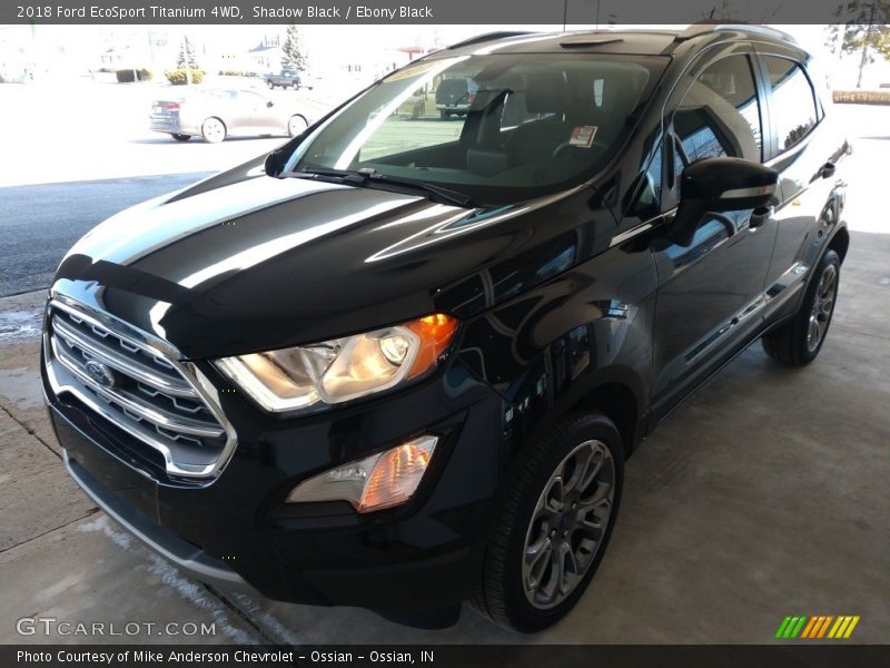 Shadow Black / Ebony Black 2018 Ford EcoSport Titanium 4WD