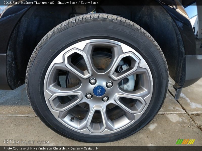 Shadow Black / Ebony Black 2018 Ford EcoSport Titanium 4WD