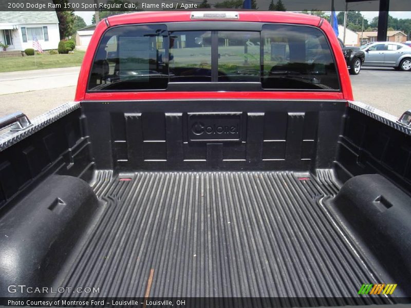 Flame Red / Agate 2000 Dodge Ram 1500 Sport Regular Cab