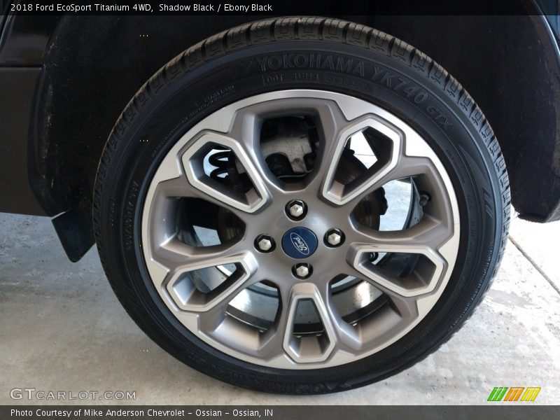 Shadow Black / Ebony Black 2018 Ford EcoSport Titanium 4WD