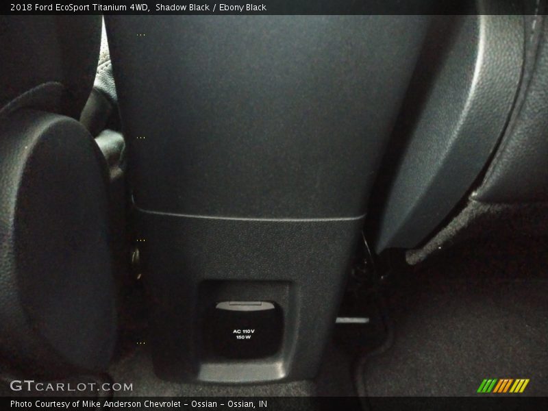Shadow Black / Ebony Black 2018 Ford EcoSport Titanium 4WD