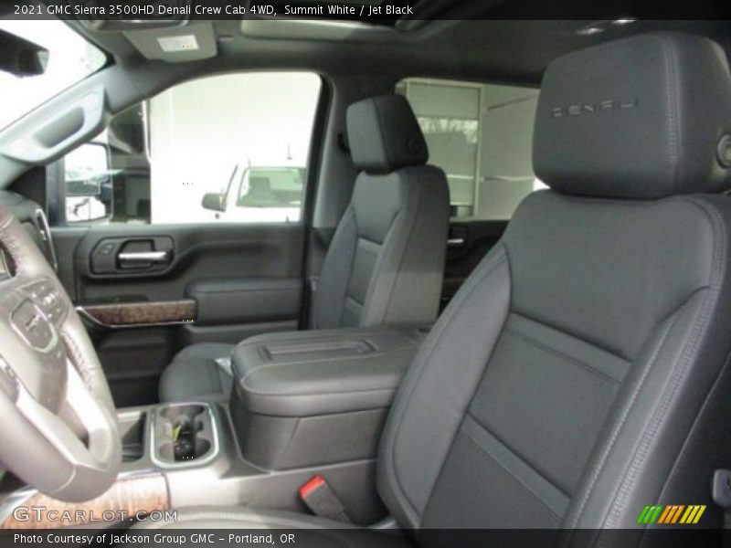 Summit White / Jet Black 2021 GMC Sierra 3500HD Denali Crew Cab 4WD