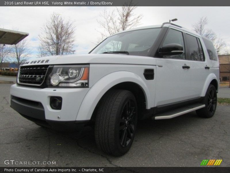 Yulong White Metallic / Ebony/Ebony 2016 Land Rover LR4 HSE