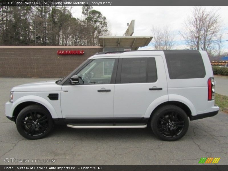 Yulong White Metallic / Ebony/Ebony 2016 Land Rover LR4 HSE