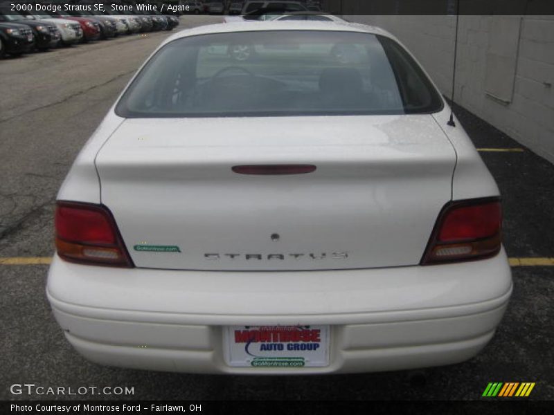 Stone White / Agate 2000 Dodge Stratus SE