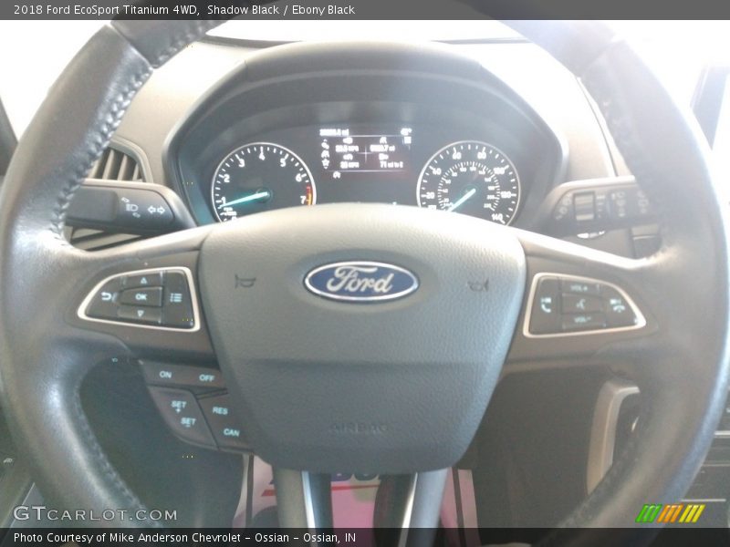 Shadow Black / Ebony Black 2018 Ford EcoSport Titanium 4WD