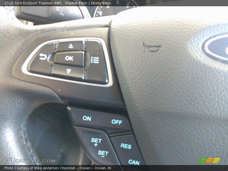 Shadow Black / Ebony Black 2018 Ford EcoSport Titanium 4WD