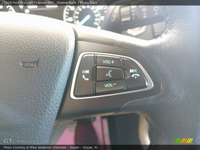 Shadow Black / Ebony Black 2018 Ford EcoSport Titanium 4WD