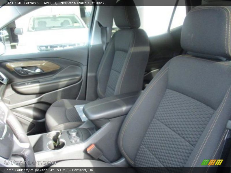 Quicksilver Metallic / Jet Black 2021 GMC Terrain SLE AWD