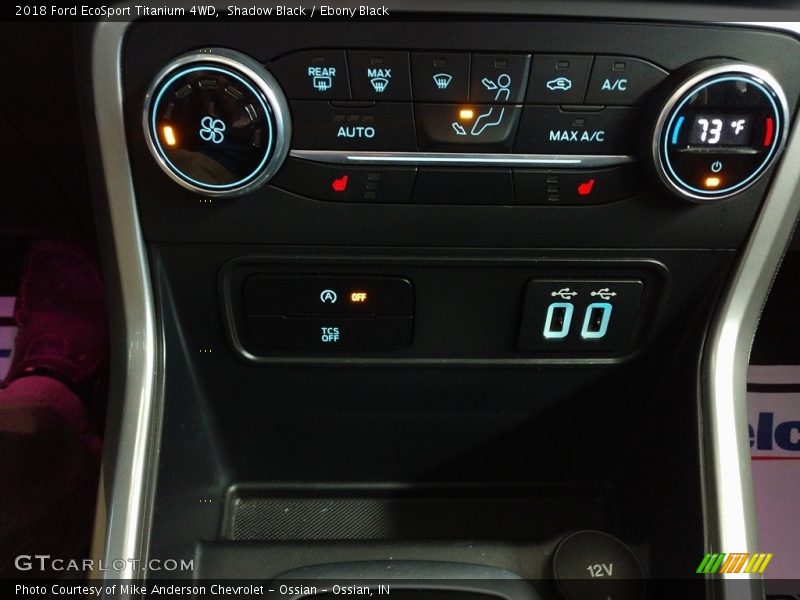 Shadow Black / Ebony Black 2018 Ford EcoSport Titanium 4WD