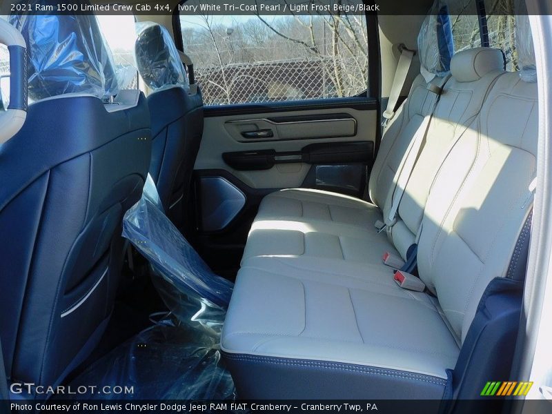 Ivory White Tri-Coat Pearl / Light Frost Beige/Black 2021 Ram 1500 Limited Crew Cab 4x4