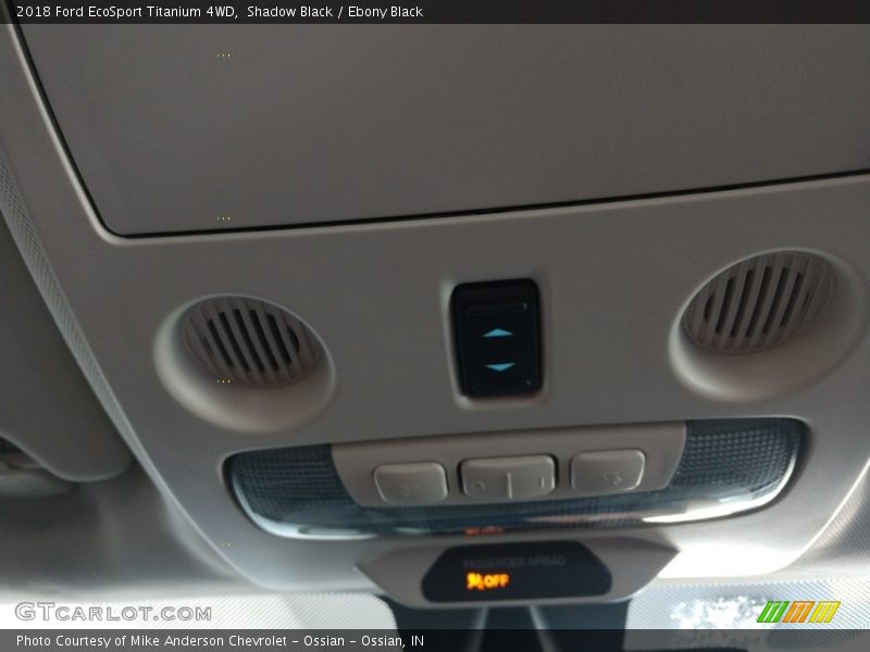 Shadow Black / Ebony Black 2018 Ford EcoSport Titanium 4WD