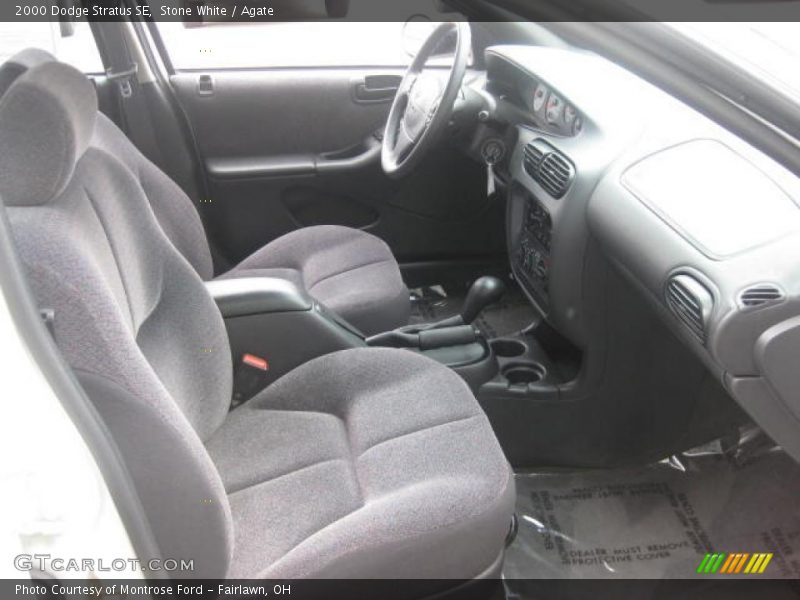 Stone White / Agate 2000 Dodge Stratus SE