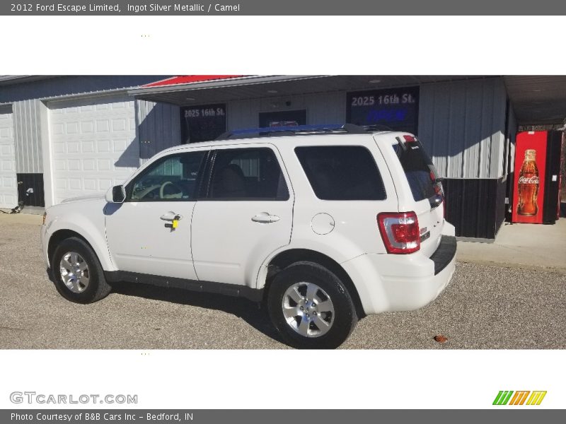 Ingot Silver Metallic / Camel 2012 Ford Escape Limited