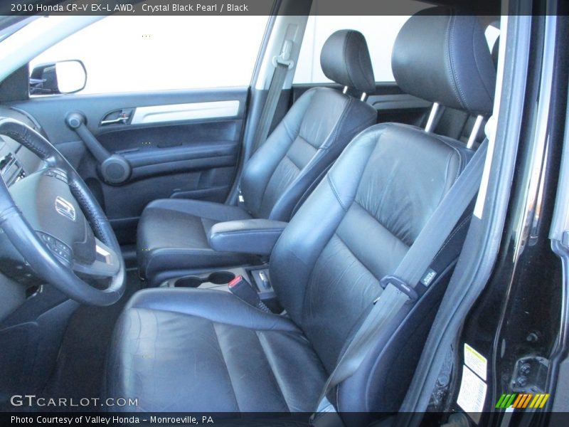 Crystal Black Pearl / Black 2010 Honda CR-V EX-L AWD