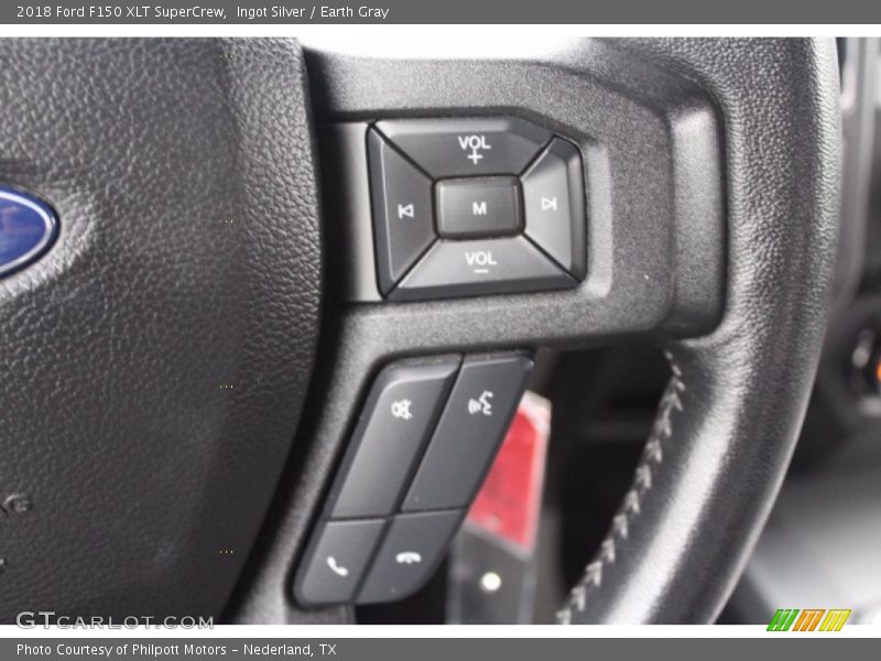 Ingot Silver / Earth Gray 2018 Ford F150 XLT SuperCrew