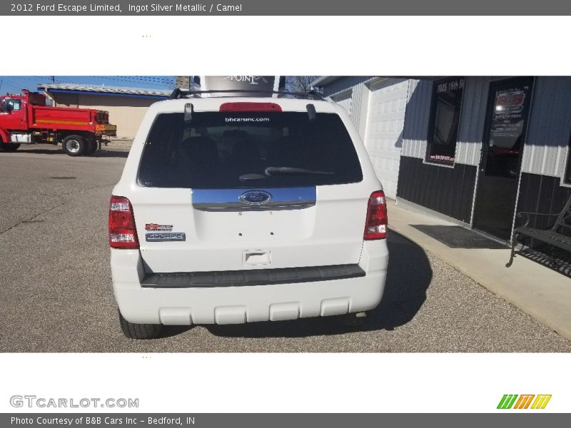 Ingot Silver Metallic / Camel 2012 Ford Escape Limited