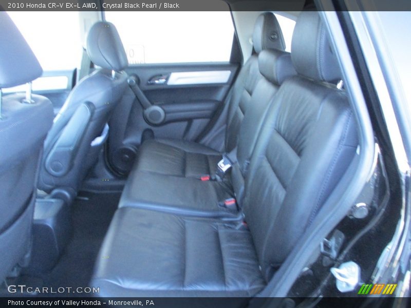 Crystal Black Pearl / Black 2010 Honda CR-V EX-L AWD