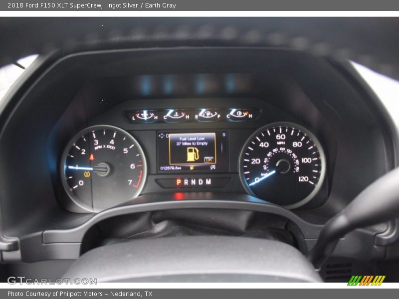 Ingot Silver / Earth Gray 2018 Ford F150 XLT SuperCrew