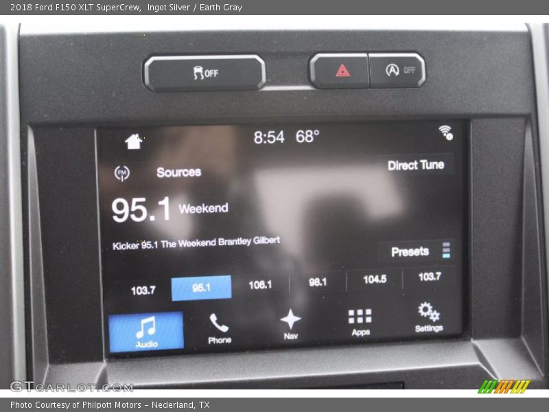 Ingot Silver / Earth Gray 2018 Ford F150 XLT SuperCrew