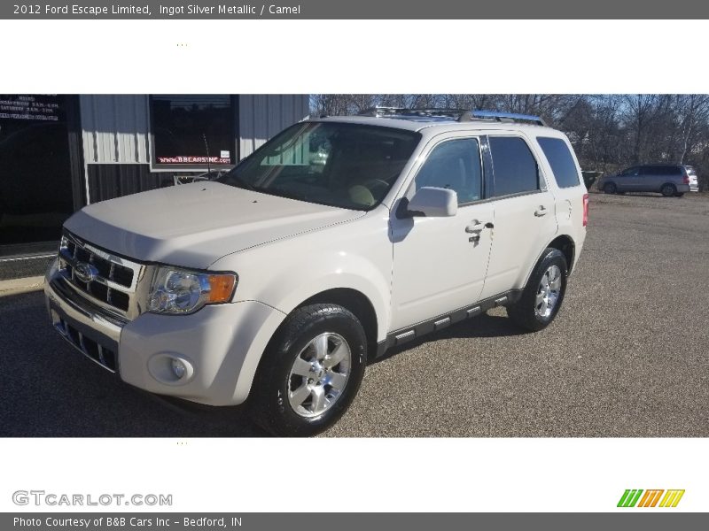 Ingot Silver Metallic / Camel 2012 Ford Escape Limited