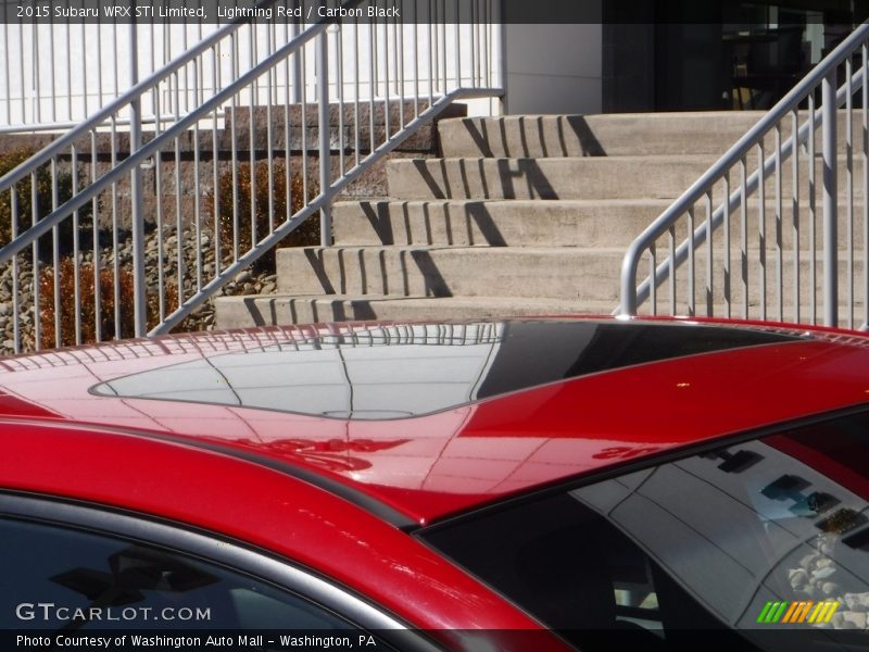 Lightning Red / Carbon Black 2015 Subaru WRX STI Limited