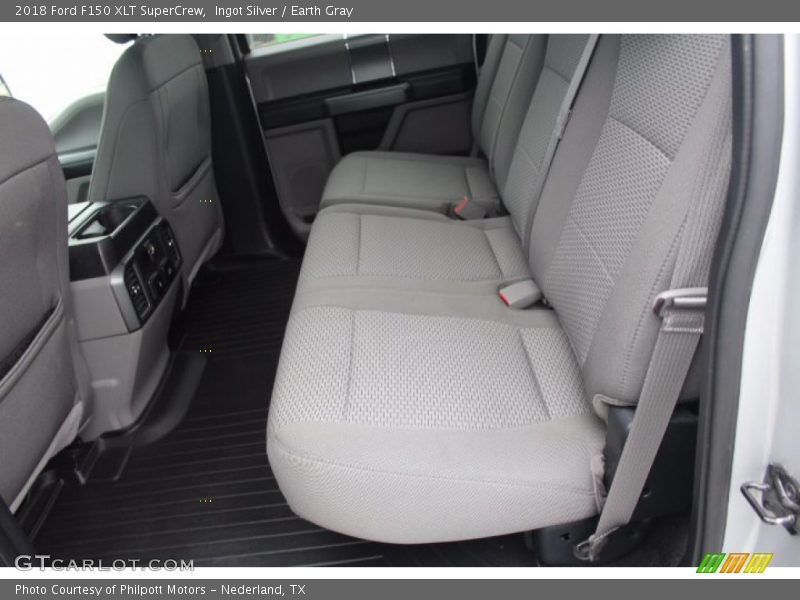 Ingot Silver / Earth Gray 2018 Ford F150 XLT SuperCrew