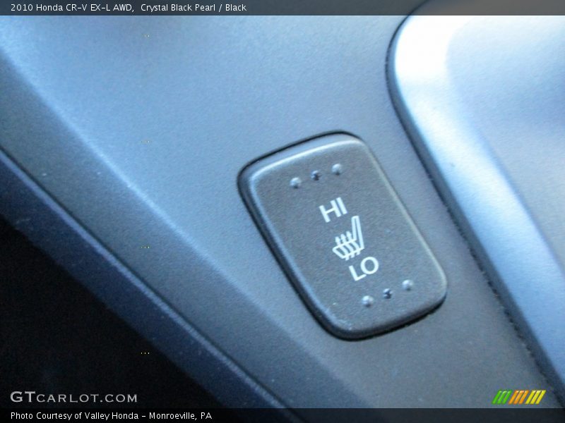 Crystal Black Pearl / Black 2010 Honda CR-V EX-L AWD