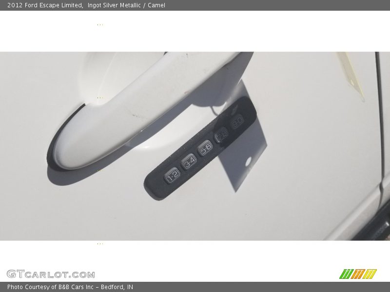 Ingot Silver Metallic / Camel 2012 Ford Escape Limited