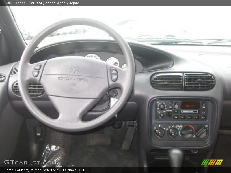Stone White / Agate 2000 Dodge Stratus SE