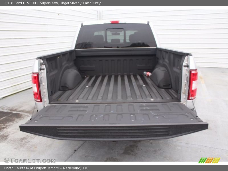 Ingot Silver / Earth Gray 2018 Ford F150 XLT SuperCrew